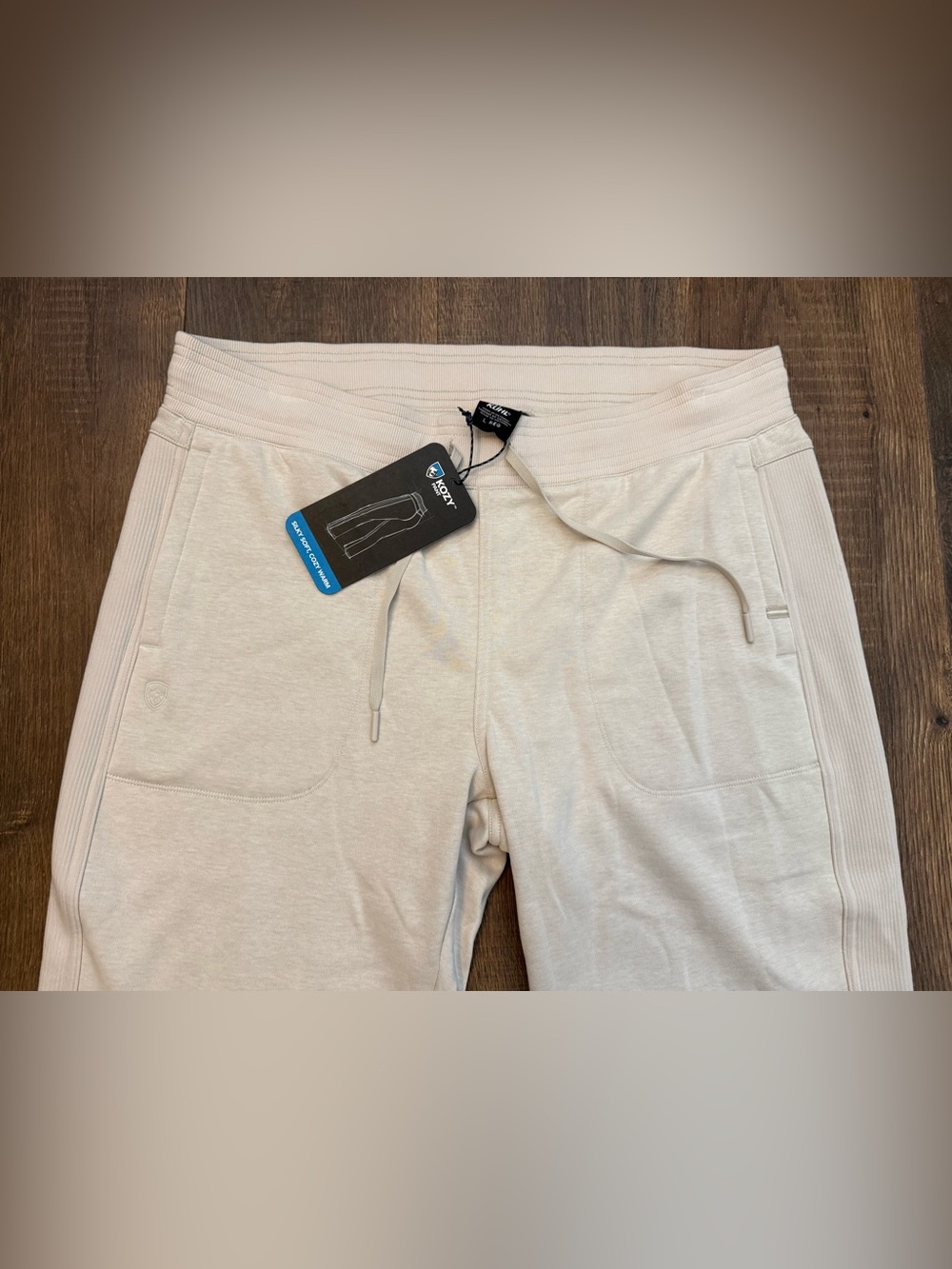 KUHL Women’s Kozy Pants Lreg NWT - Natural - Picture 3 of 9